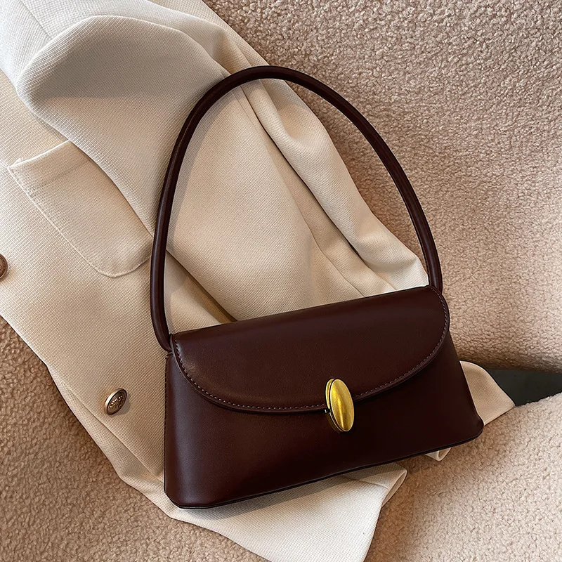 

Модная сумка через плечо из искусственной кожи, стильная сумка-кроссбоди с регулируемым ремнем, винтажная маленькая сумка-тоут, трендовая сумка для поездок на работу, сумка-хобо в стиле slouchy.