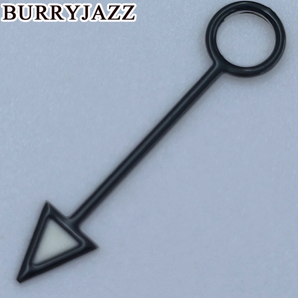 Burry jazz Silber Gold Roségold Schwarz Blau Grün Lila Braun Uhrzeiger Leuchtende Zeiger passen nh34 gmt Bewegungen – Detail 11