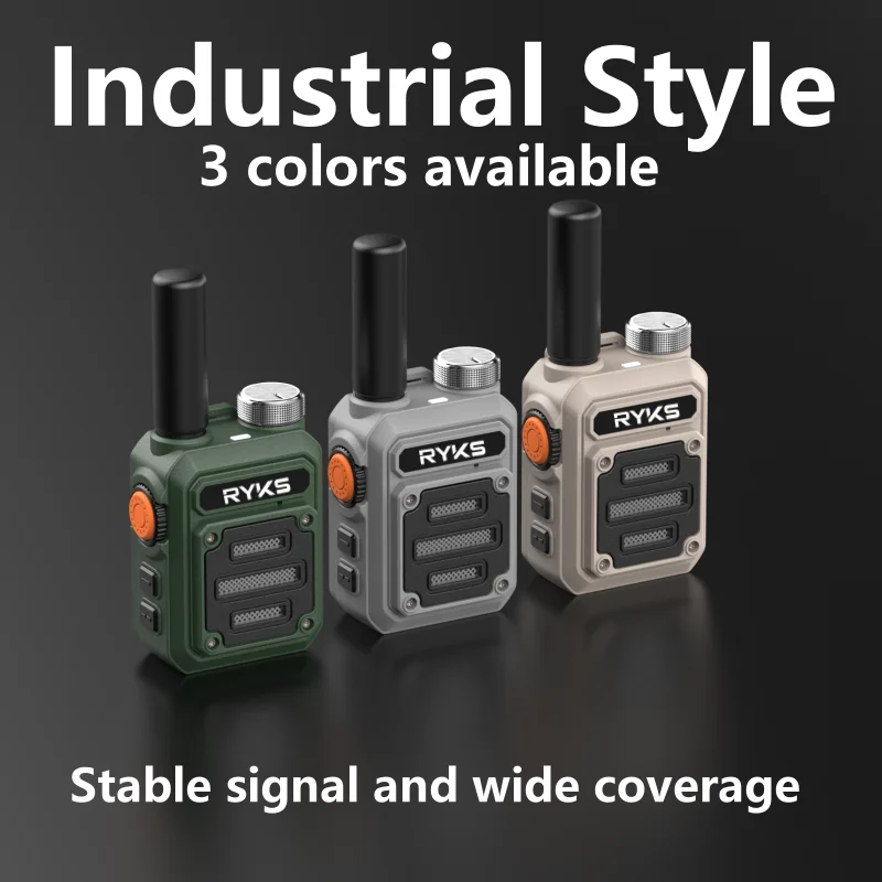 2PCS RYKS-KG65  UHF Walkie Talkie Long Range Frequency Strong And Durable Professional Public In Hand Two Way Radio