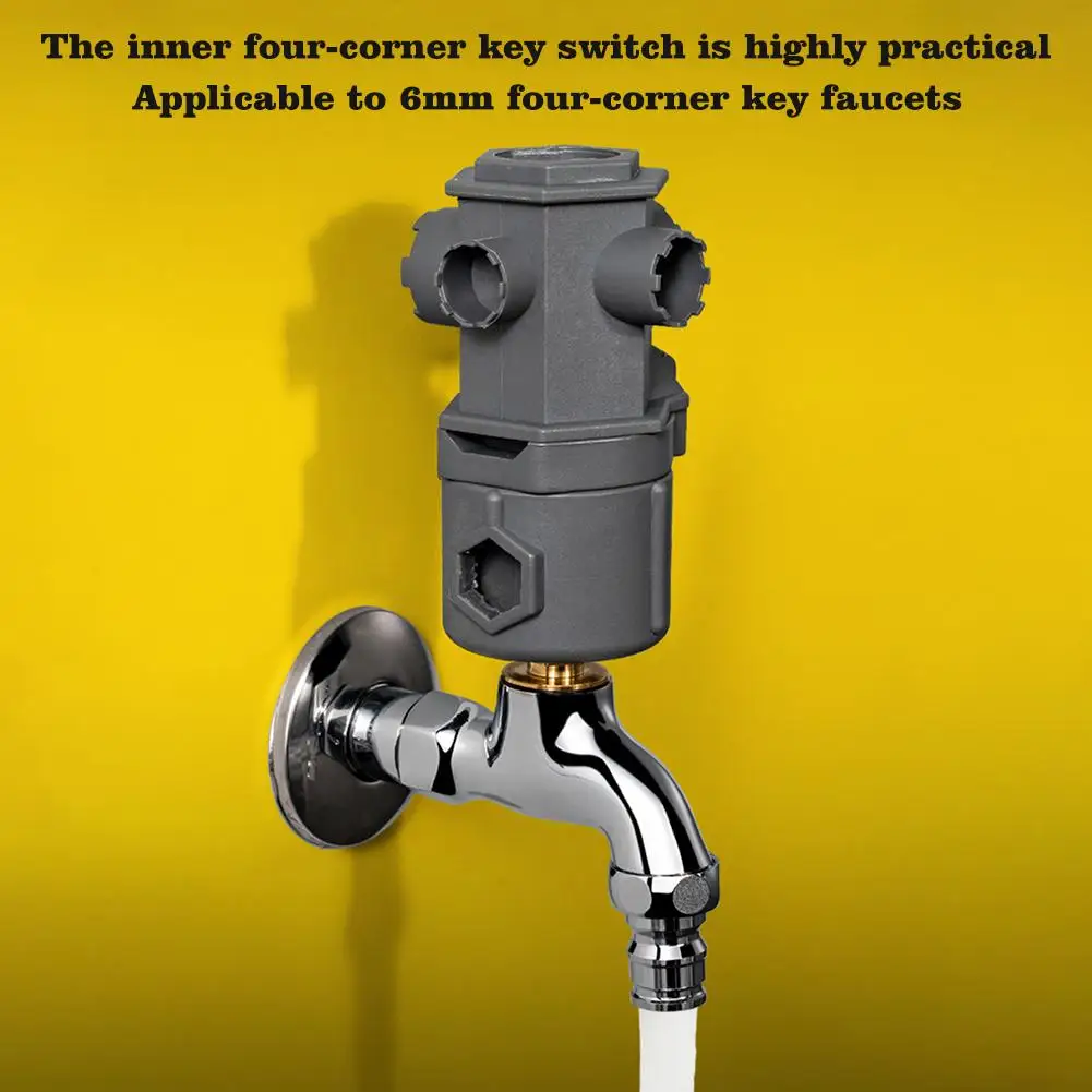 All-in-one Wrench Tool For Faucet 16 In 1 Multi-function Wrench Kitchen And Bathroom Tap Water Leakage Specific Repair Tool C6C3