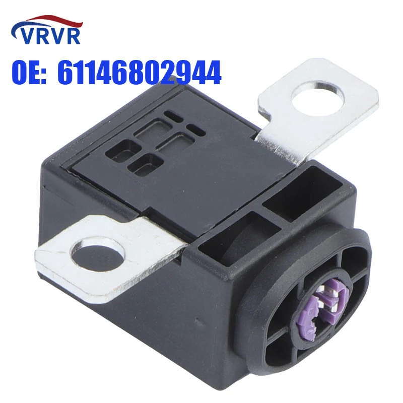 VRVR 61146802944 Car Relay Crash Battery Disconnect Fuse Overload Protector 61146802702 For 2017- 2020 BMW 5 Series G30 G38