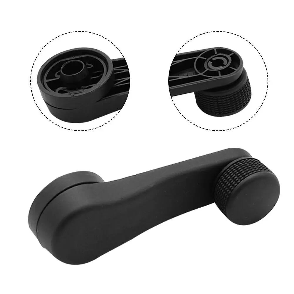 2Pcs Car Window Winder Handle Hand Crank Regulator For VW T4 T5 Transporter Golf Seat OEM1H0837581D Car Accessories