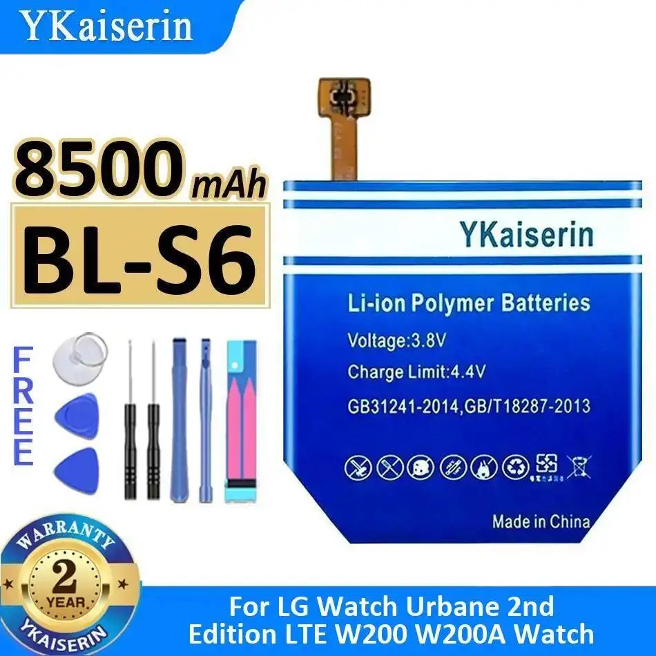 

Watch Battery High Capacity For LG Urbane 2Nd Edition Lte W200 W200A 8500Mah BL-S6