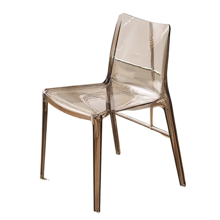 

'minimalist style acrylic crystal transparent stacking Hotel Wedding dining chairs for restaurant outdoor indoor