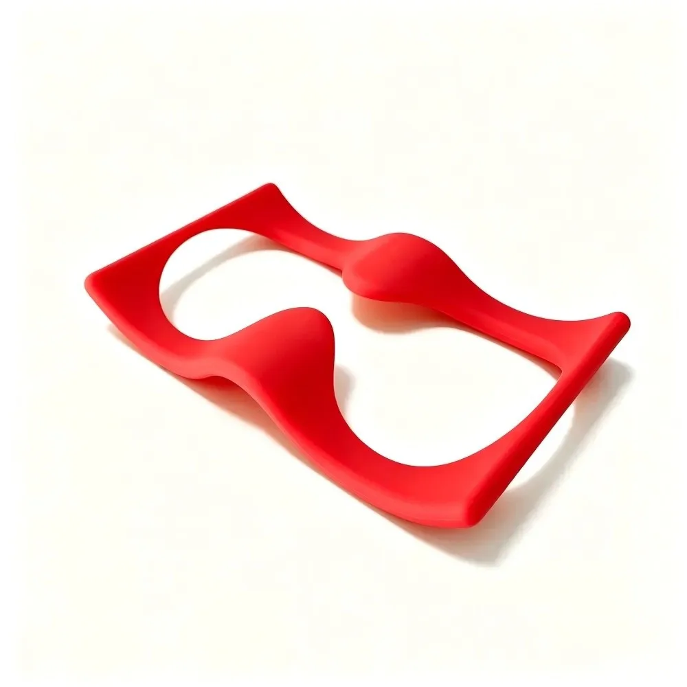 3D Printed PLA Refrigerator Bottle Holder Anti-Roll Space-Saving Beverage Can Holder Open Frame Curved Support