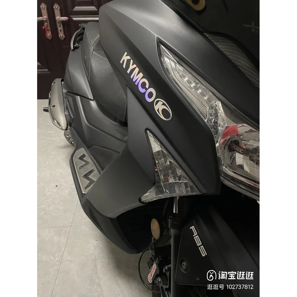 ل KYMCO دراجة نارية سكوتر الجسم الجانب التسمية شعار دراجة نارية الملحقات ملصق مائي شخصية الإبداعية مقاوم للماء تعكس ملصقات
