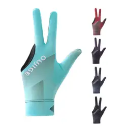 3 Finger Single Pool Gloves Non-Slip Pool & Billiards Gloves Breathable Wear-Resistant Cue Action Gloves Billiards Accessories