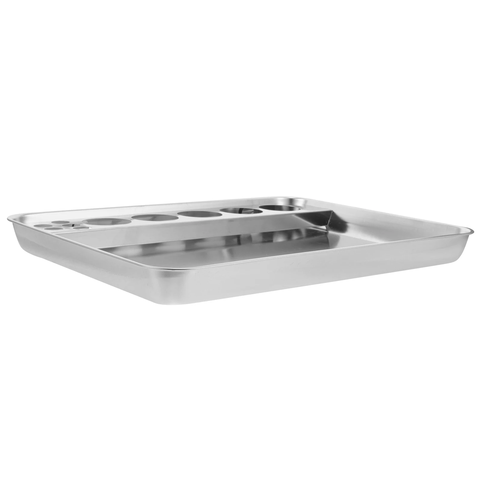 

Stainless Steel Therapy Tray Medical Instrument Injection Medicine Serving