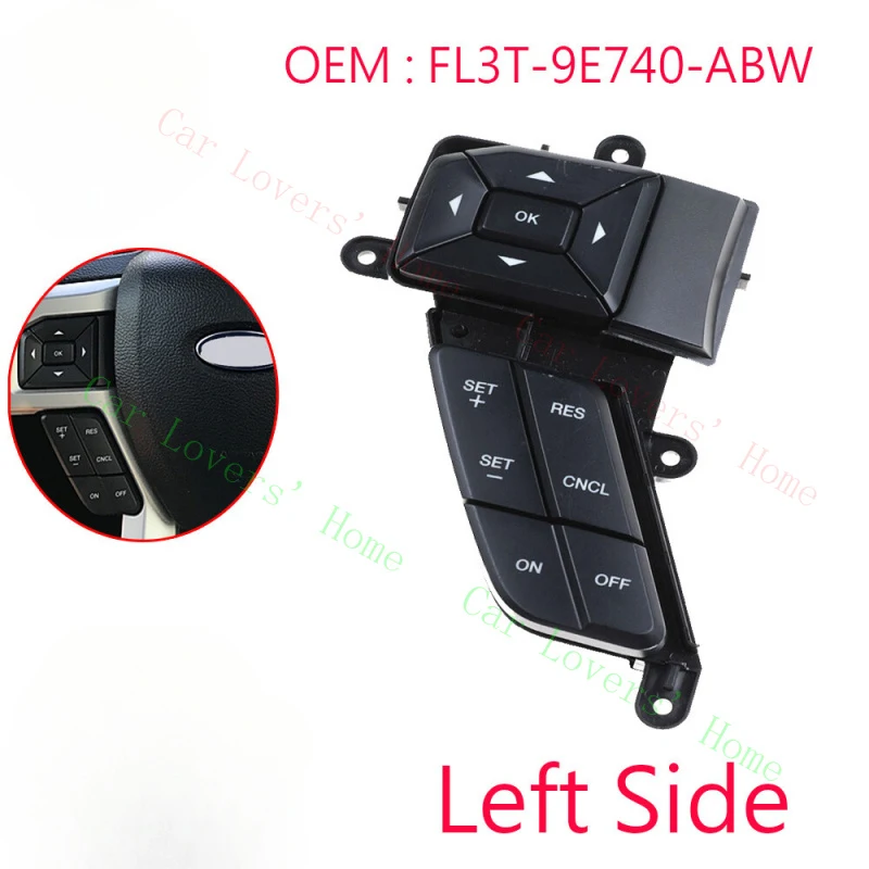 

Новая кнопка управления круиз-контролем на руле (левая) для Ford F150 F250 F350, OEM