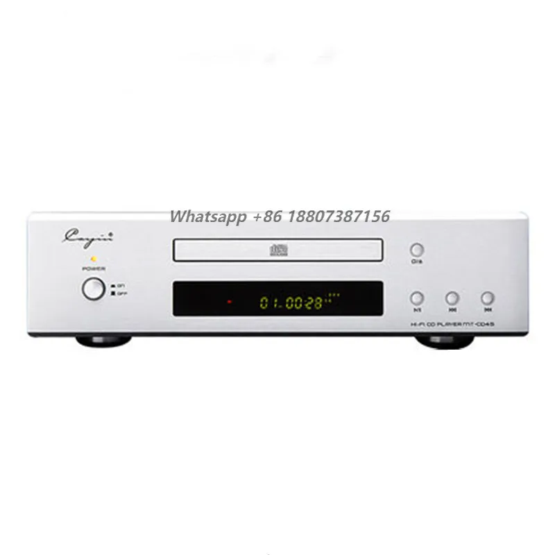 

Ca-yin MT-CD45 CD Player CS4398 DAC Chip Optical Coaxial Digital Output CD Turntable Only RCA Analog Output