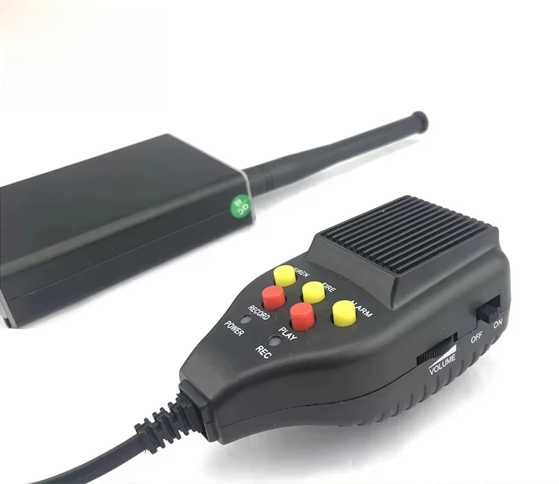 Dro Ne Megaphon Highlight Patrol Searchlight Luftaufnahmen Drahtloses Megaphon D JI Call System