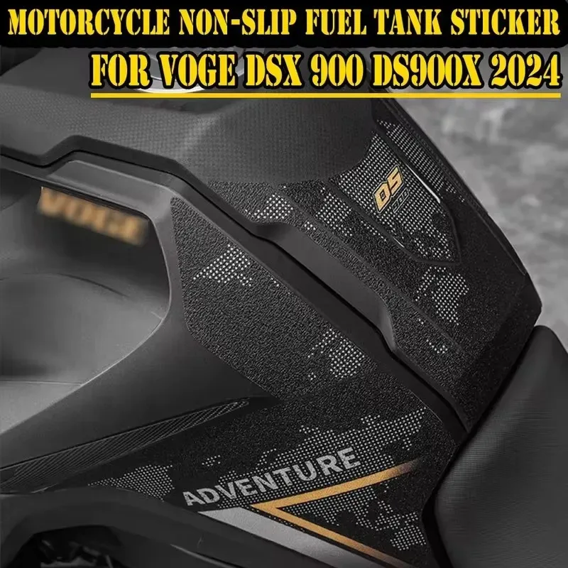 Motorcycle modification anti slip sticker fuel tank side cover accessories VOGE DS900X 900X 900DSX 900 DSX 2024
