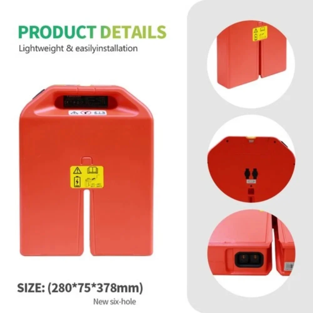 48V 20Ah Lithium Battery W/BMS For Noblelift EDGE PTE20N PTE45N PTE33N