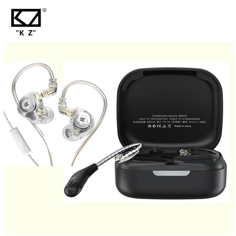 Bluetooth KZ-AZ09ワイヤレスアップグレードケーブル,イヤーフック