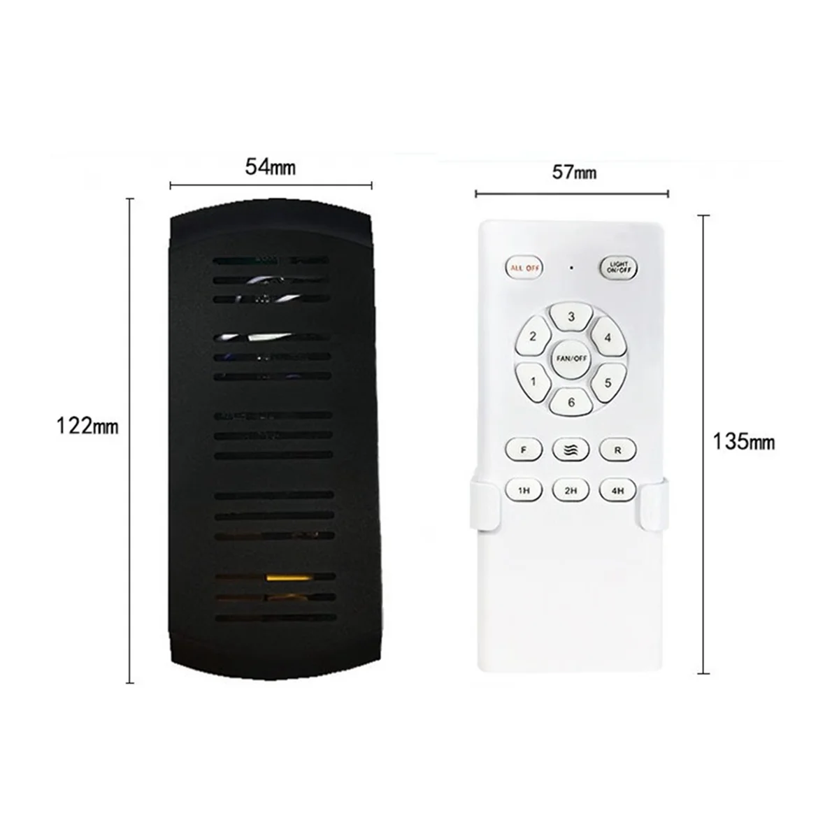 Frequency Conversion Ceiling Fan Remote Control Kit Light High Voltage 6-Speed Remote Receiver Controller