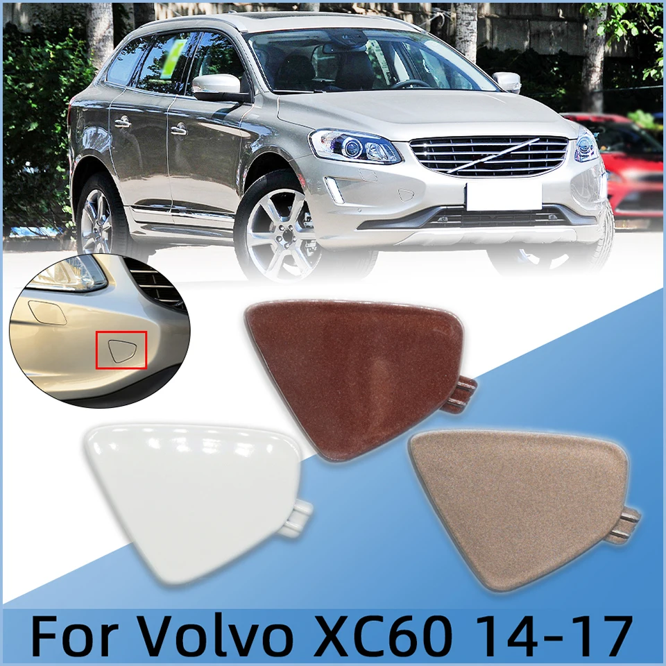 

Auto Front Bumper Towing Hook Eye Cover Cap For VOLVO XC60 2014-2017 31323767 31323767-2 398215624 Hualing Trailer Lid Trim