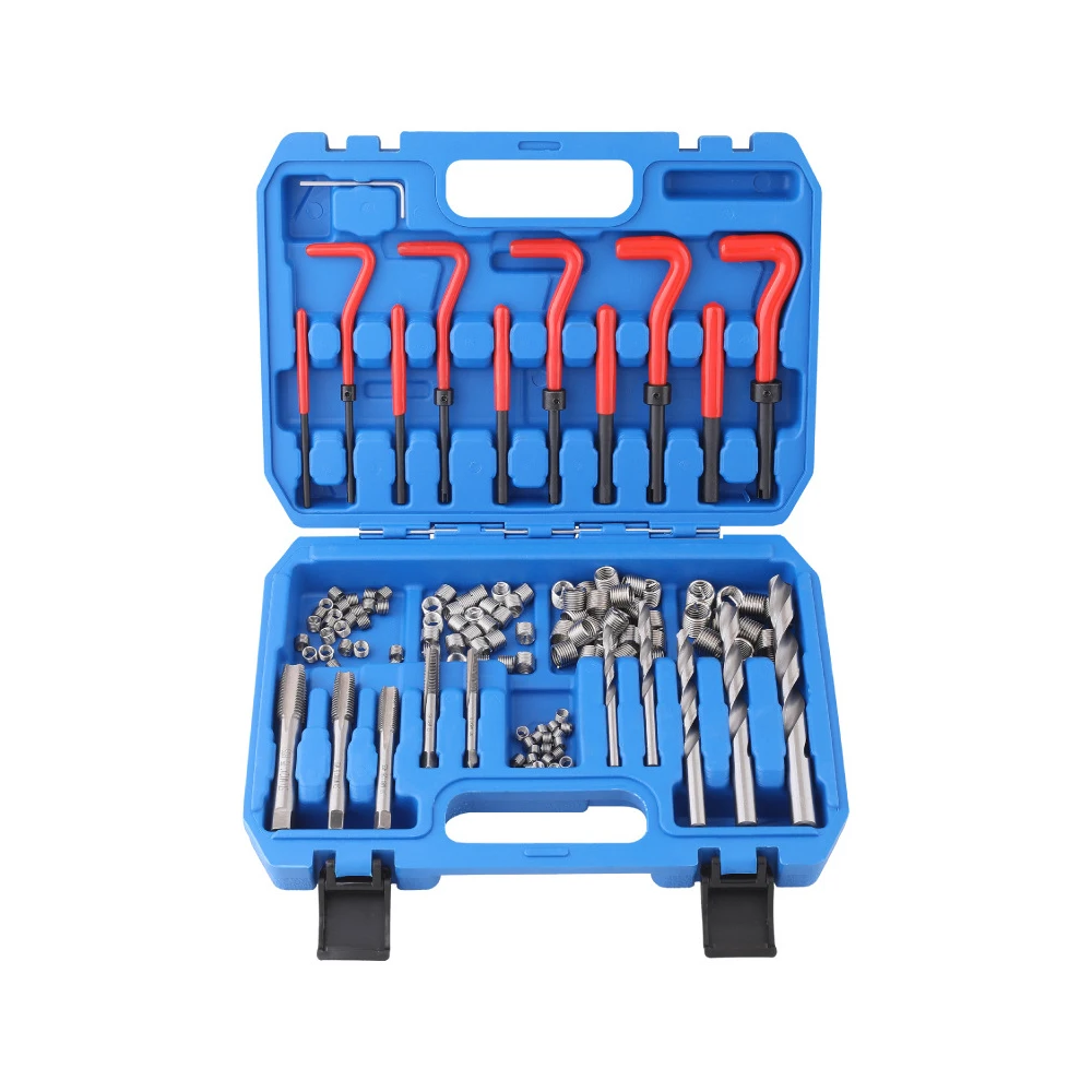 

Thread Sleeve Repair Tool Set Tap Drill Bit Thread Sleeve Special Tapping Machine Self-tapping Screw Remover Multi-functional