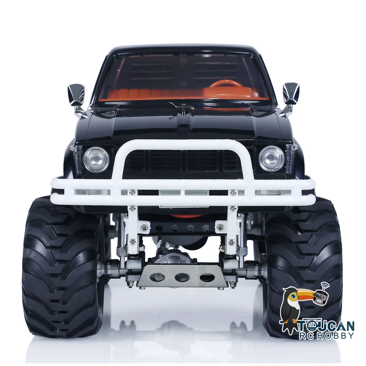 2.4G HG P407 1/10 RC Pickup Model 4*4 Rally Car Series Car Racing Climbing Crawler RTR Black Outdoors Toys for Boys Gift TH04723