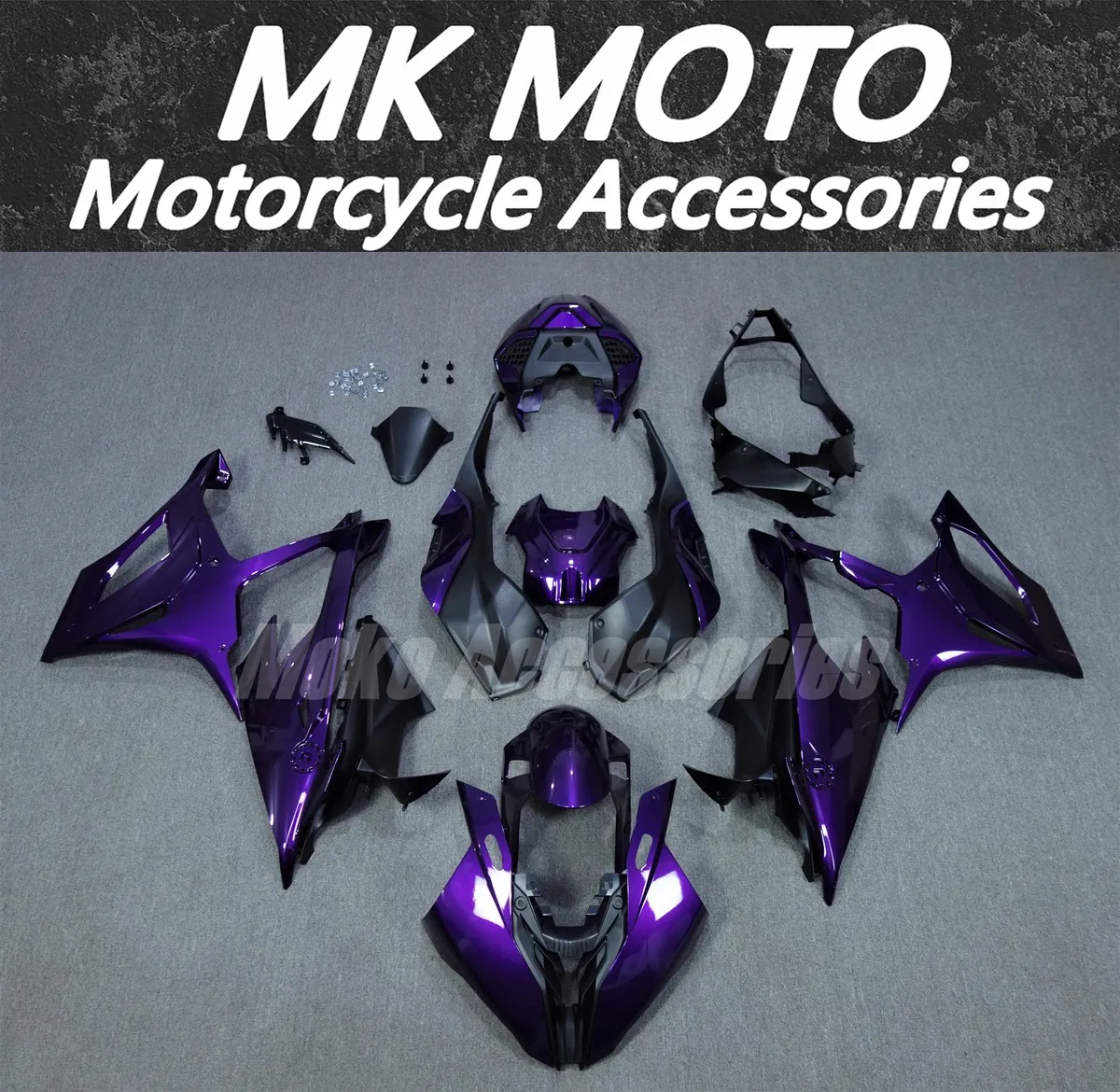 

Fairings Kit Fit For M1000RR S1000rr 2019 2020 2021 2022 Bodywork Set 20 21 22 High Quality ABS Injection Purple Black