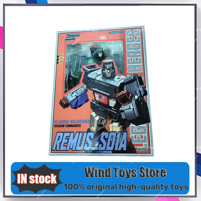 Em estoque transformação na na s01a S-01 s01 S-01A s01ex S-01EX megatank romulus figura de ação pode ser combinada com ss86