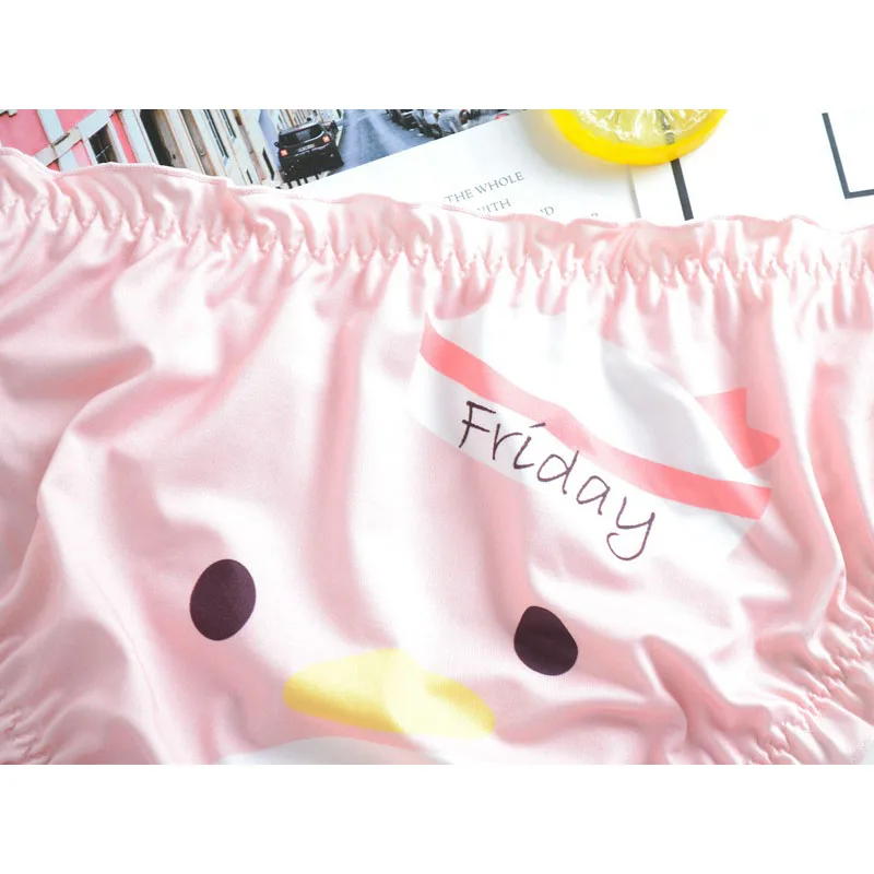 Sanrio Hello Kitty Women Sexy Panties Low-waist Cute Kawaii Girl My Melody Ruffles Seamless Sweet Underwear Birthday Present