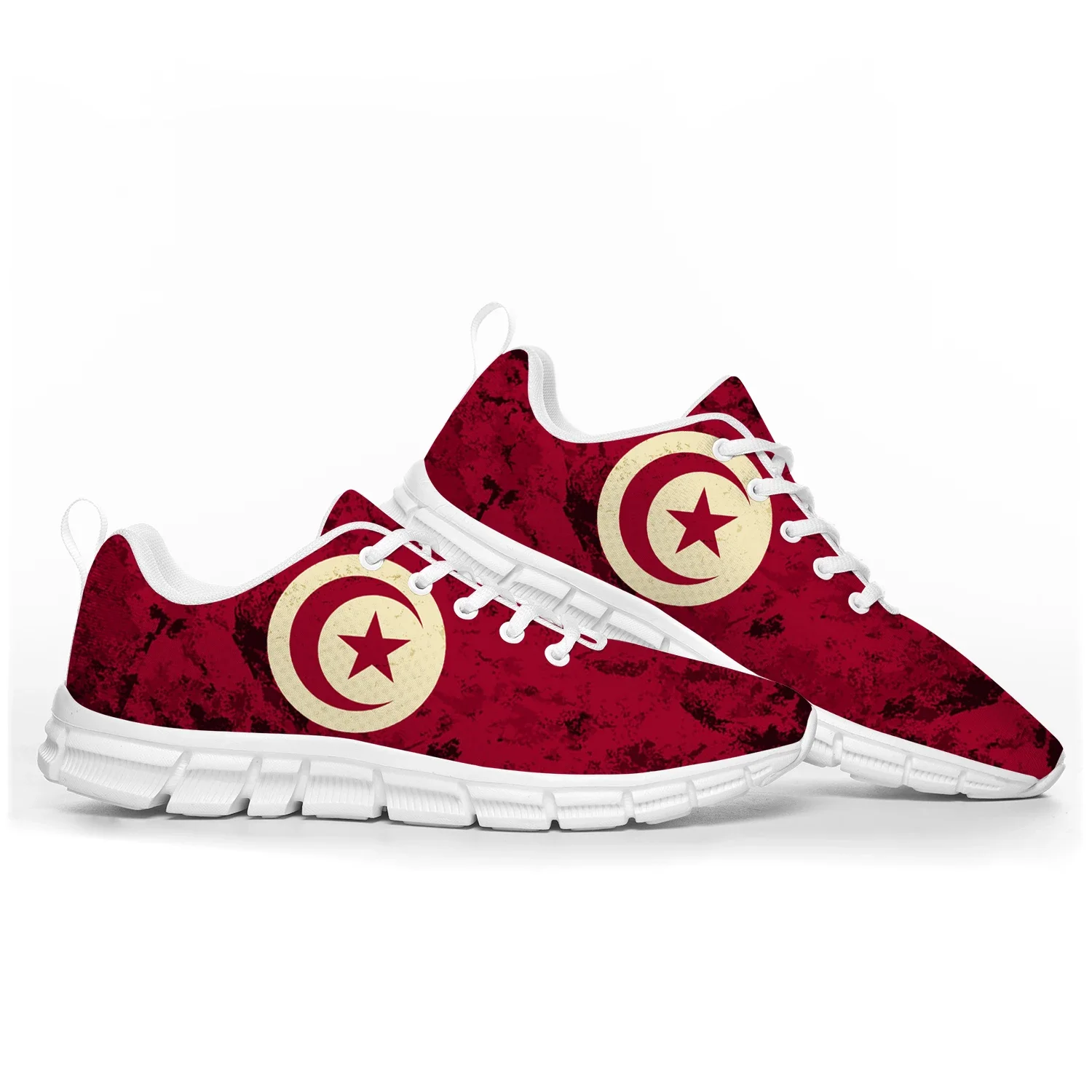 Tunisian Flag Sports Shoes Mens Womens Teenager Kids Children Sneakers Tunisia Casual Custom High Quality Couple Shoes