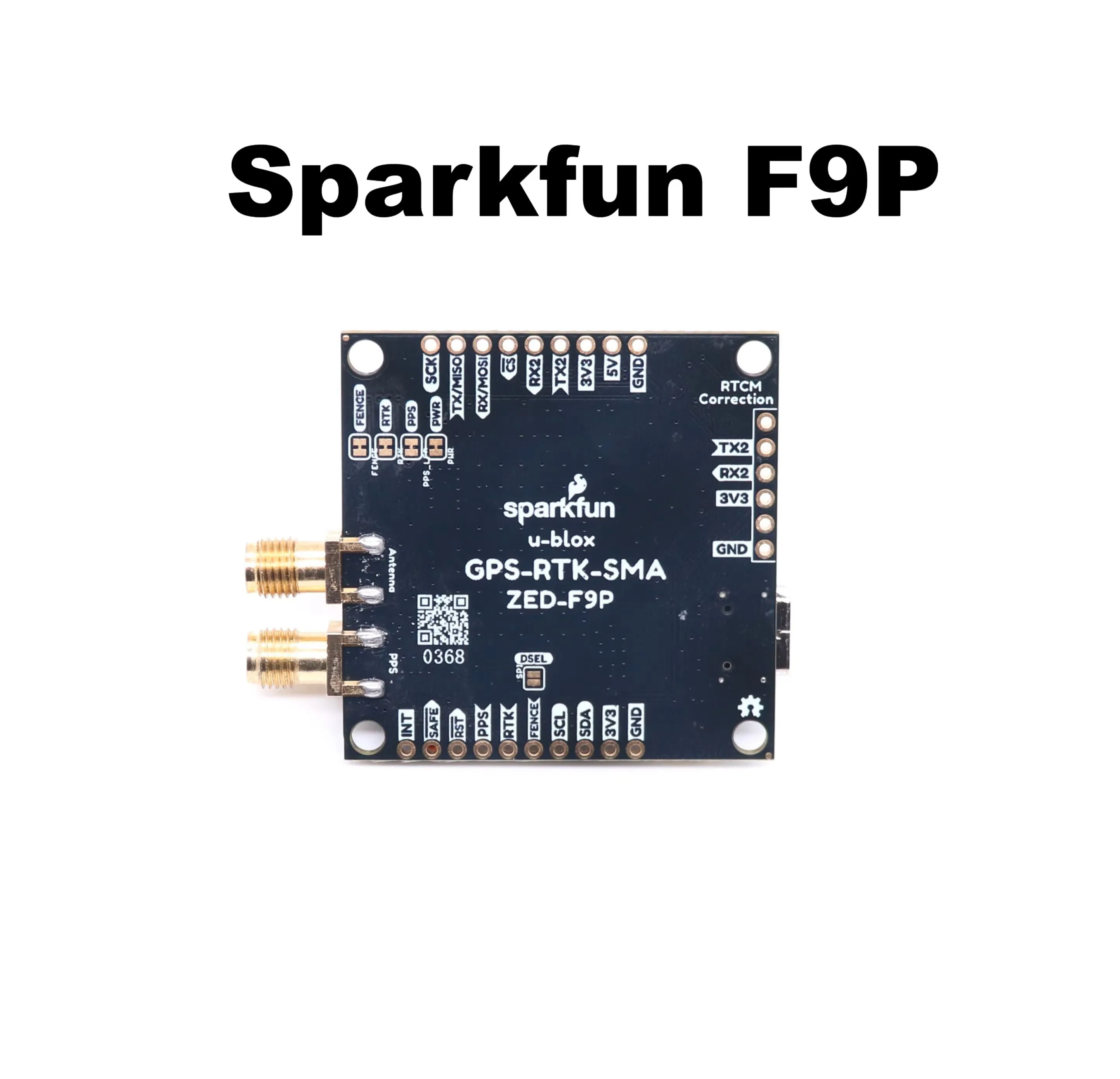 DroneHub SparkFun GPS RTK2 Board ZED F9P Qwiic High-Precision UAV GNSS Series Ardupilot FPV AutoPilot flight control view 5