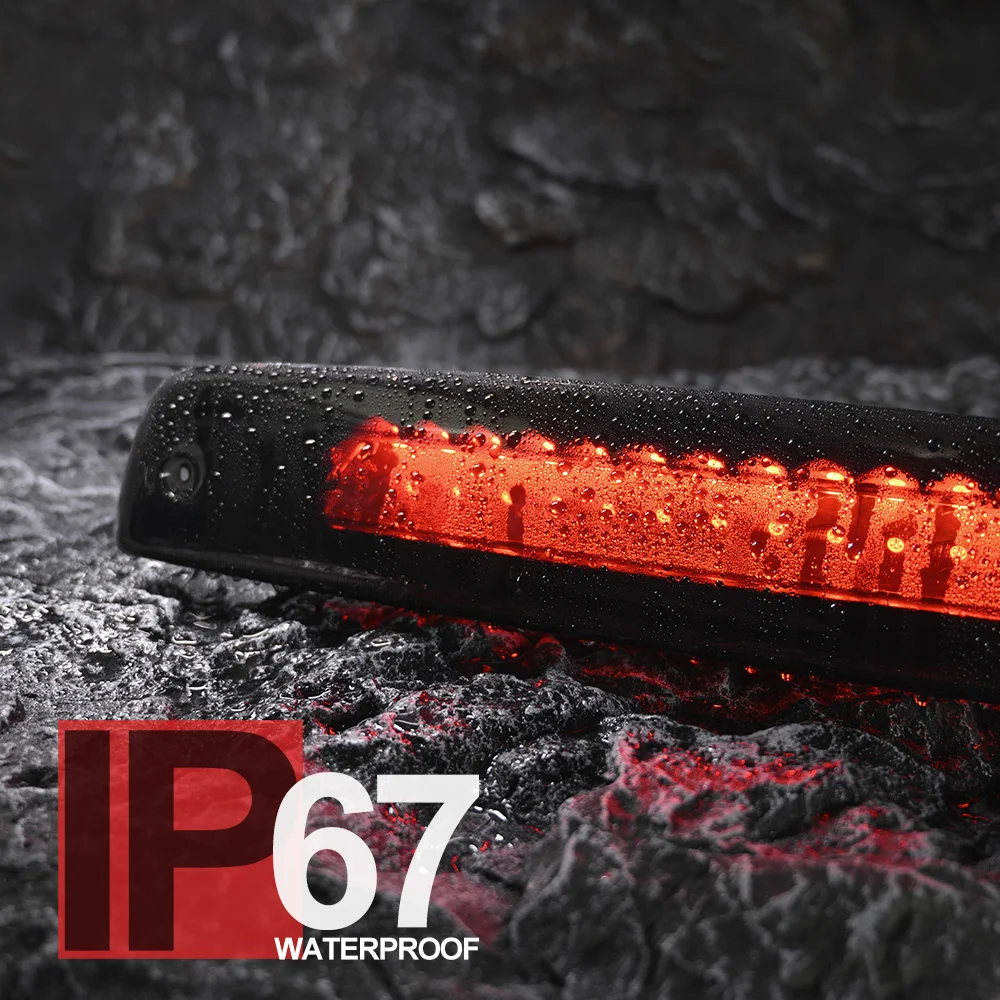 Smoked LED Third 3rd Brake Light For Ford Expedition U222 U324 For Lincoln Navigator U228 U326 2003-2017 Car Tail Warning Lamp