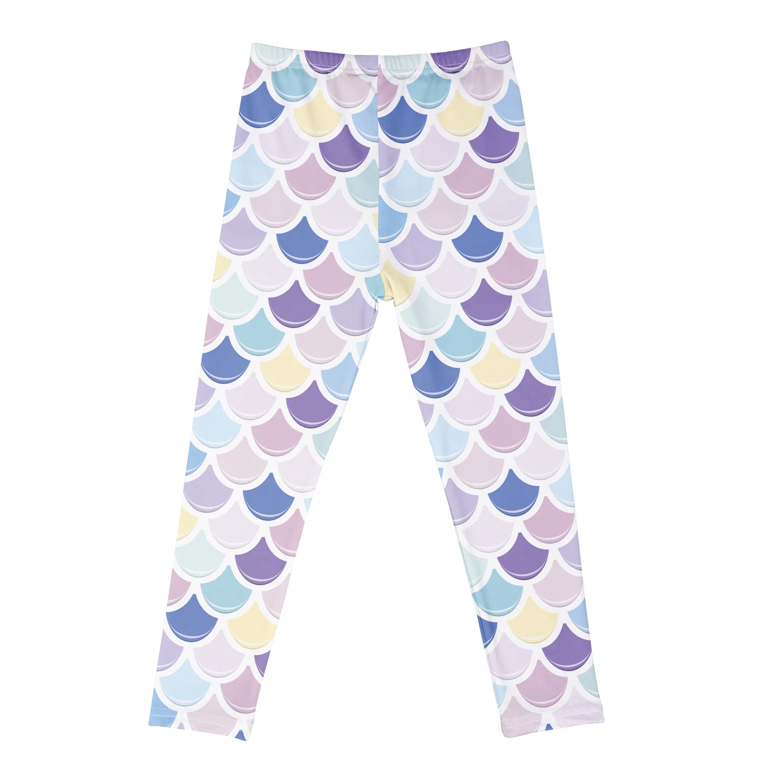 Random Single-Piece Packaging, Girls' Cute Everyday Stretchy Leggings