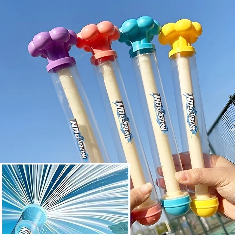 3PCS Random Color Water Gun Dinosaur Shape Water Gun Various Style Pull-out Water Spray Summer Pool Beach Yard Water Blaster ZYF