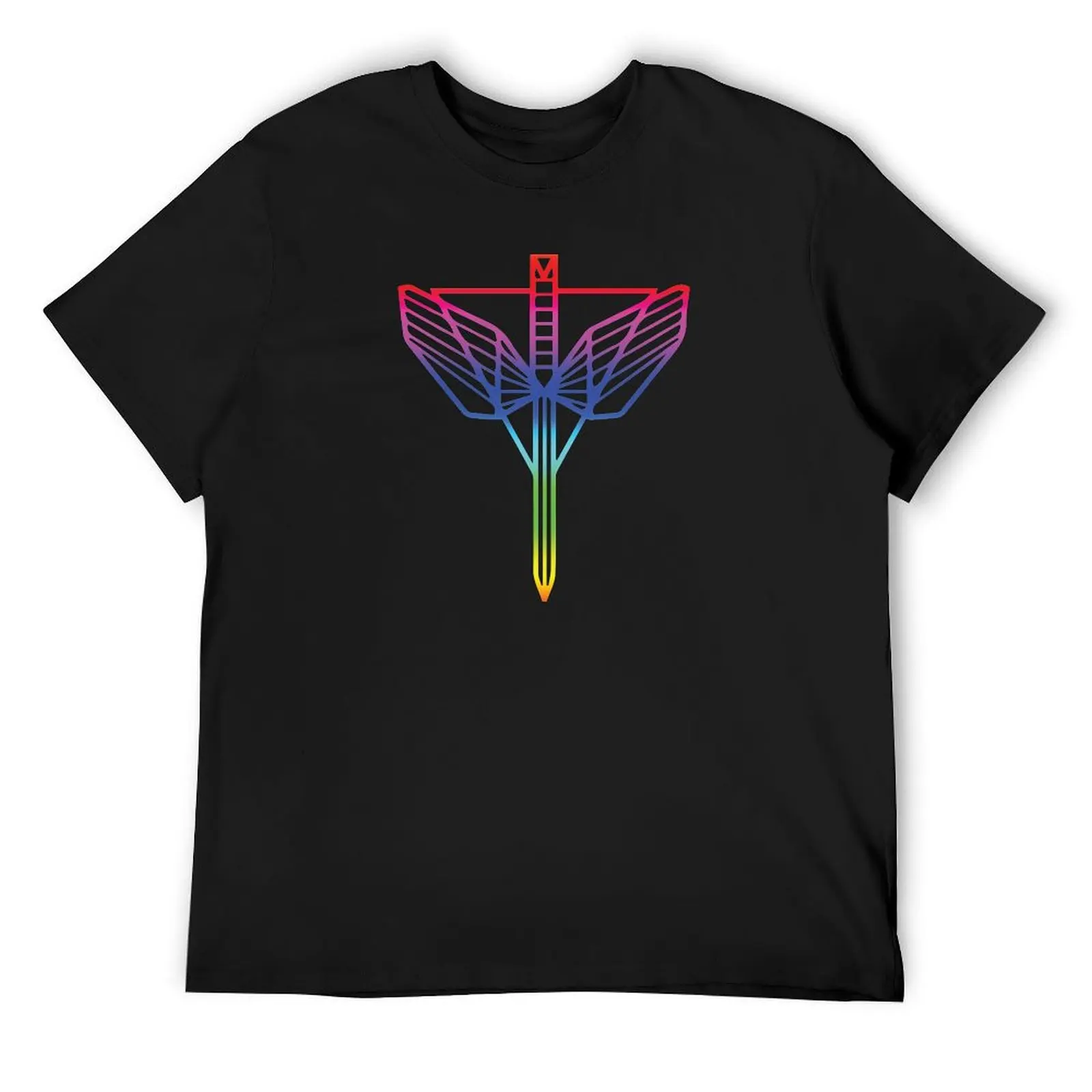 The Shield Symbol (Rainbow Gradient) - Wynonna Earp T-Shirt essential t shirt shirts graphic plus size clothes t shirts for men