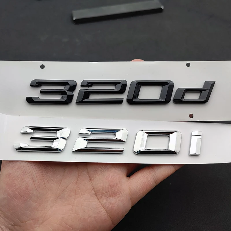 ملصق صندوق سيارة ثلاثي الأبعاد من القيمة المطلقة ، شعار ، ملحقات ، 316i ، 318i ، 320i ، 325i ، 330i ، 330d ، 335i ، 340i ، 320d ، E46 ، E90 ، E91 ، F30 ، G20
