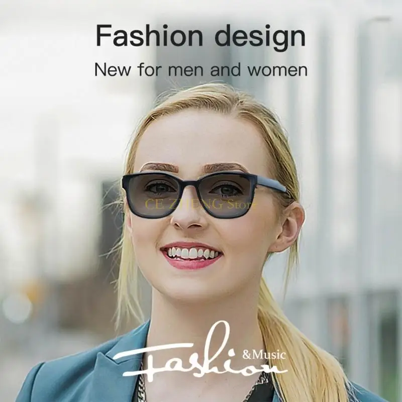 E56B نظارات صغيرة تعمل بالصوت وتسجيل فيديو ونظارات صغيرة سهلة الاستخدام هدية #4