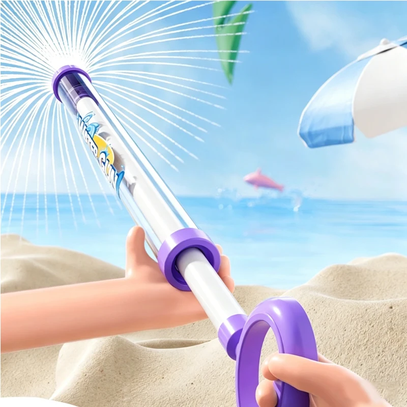 2026 NEUE Wasserpistole mit Ausziehbarer Wasserstrahlfunktion für Pool, Strand, Garten, Party, Wasserschlacht, Sommer-Outdoor-Wasserspielzeug