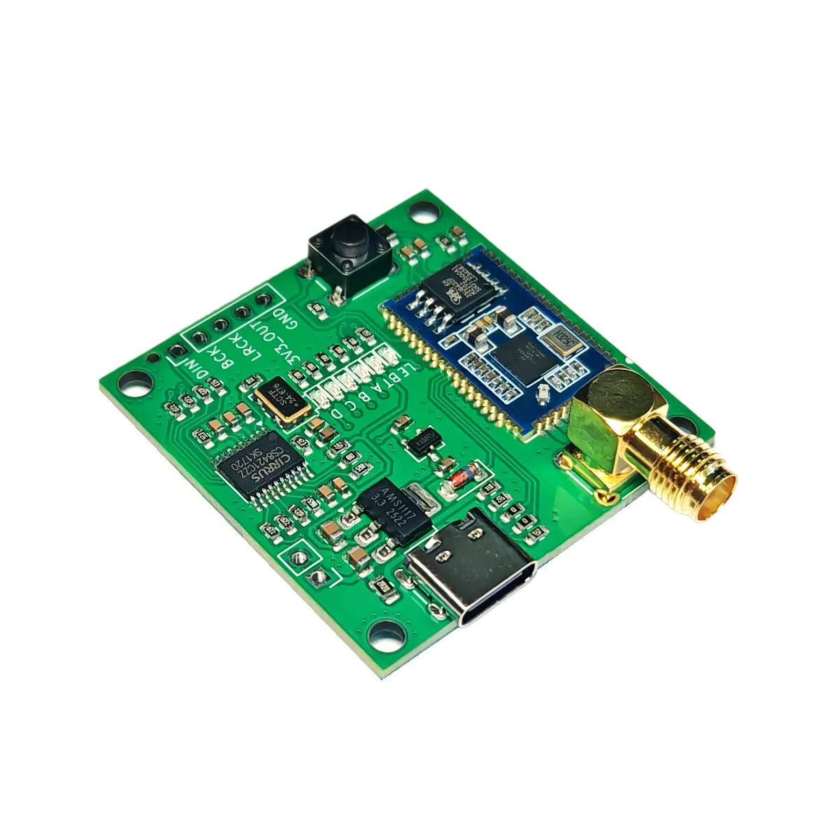 Ldac Aac Aptx I2S IIS Digital Lossless Bluetooth Audio Transmission Module Module Qcc5181