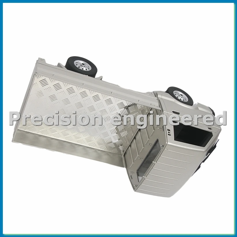 

for D12 1/10 RC Car Upgrade Parts Rear Trunk Cover Skid Plate Anti-Slip Board Decorative Plate Accessories-ABWO