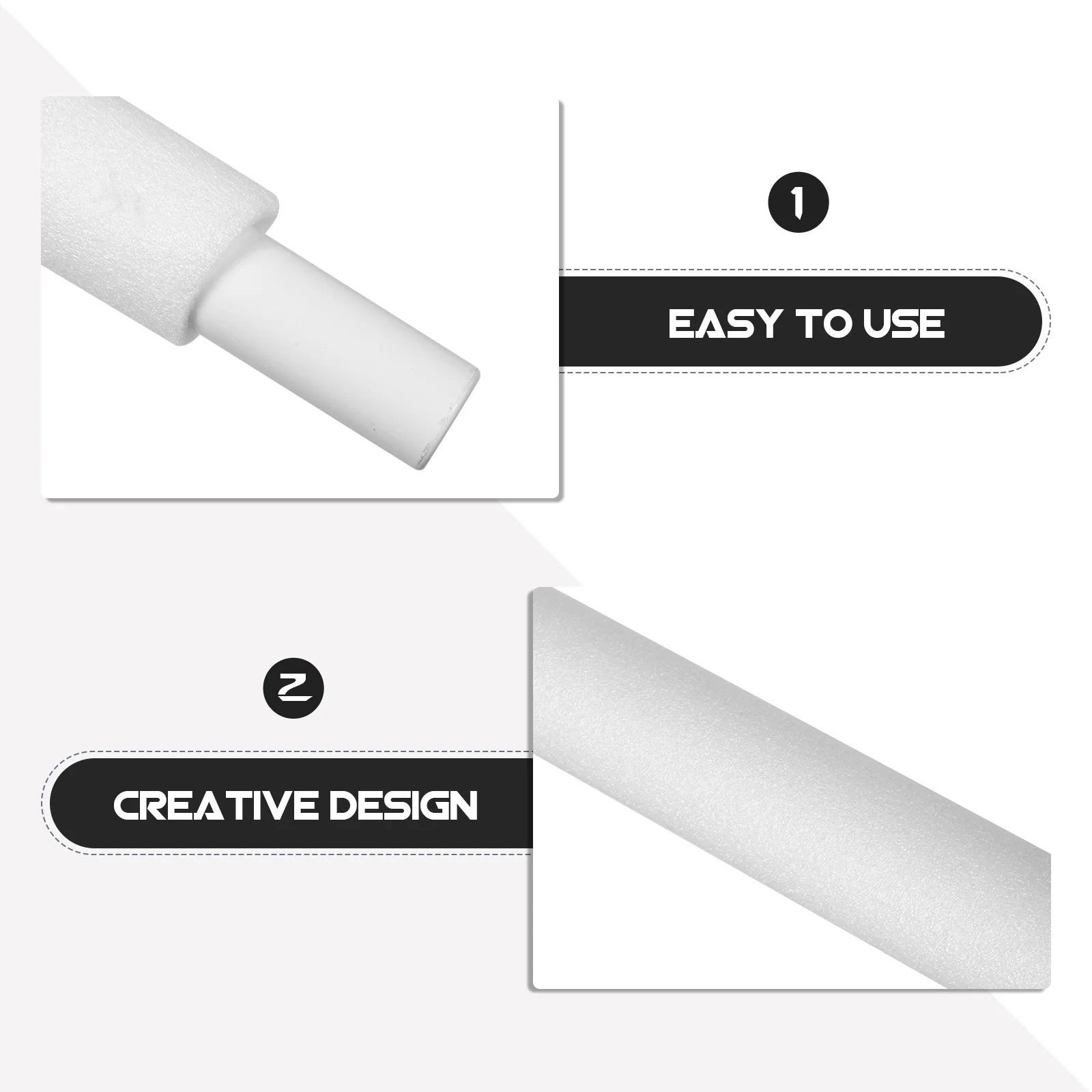 Aste per box in metallo da 4 pezzi Tubi di ricambio per neonati in acciaio inossidabile Tubi per recinzione di sicurezza per bambini da 22,79 pollici Box a montaggio rapido