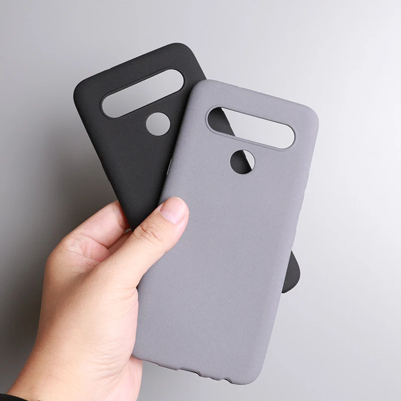 for LG G6 G8S ThinQ K51S K41S Stylo 7 6 G8X G8S G7 V60 V50 Velvet Case Sand Matte Soft Silicon Full Protect Antislip Cover Shell