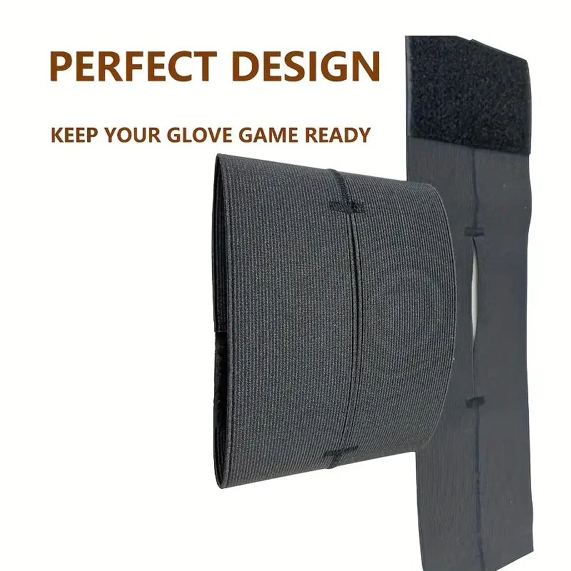 Baseball Handschoen Wikkelband, Draagbare Softbal Handschoen Zakbesparing, Multifunctionele Honkbal Softbal Keepershandschoenen Accessoires