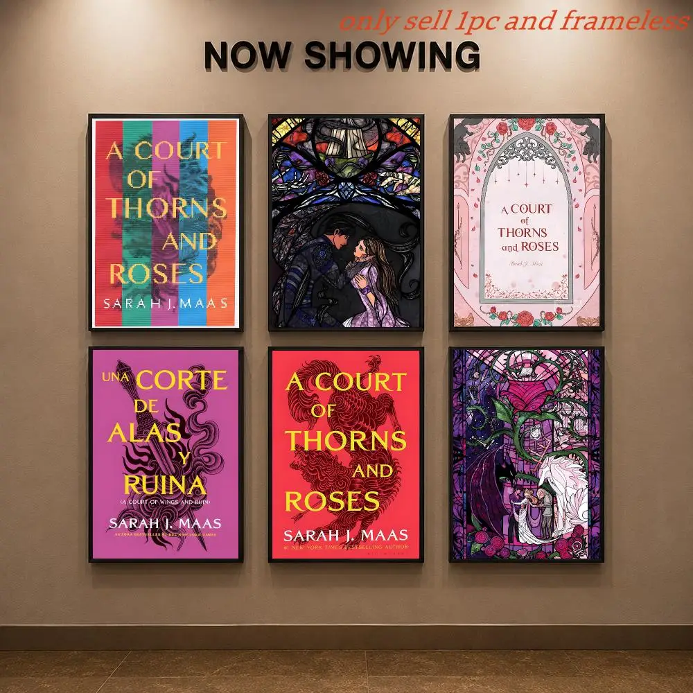 Comic A-A Court of Thorns and Roses Poster Painting Prints Wall Art Picture Film Room Home Bar Cafe Decor Mural
