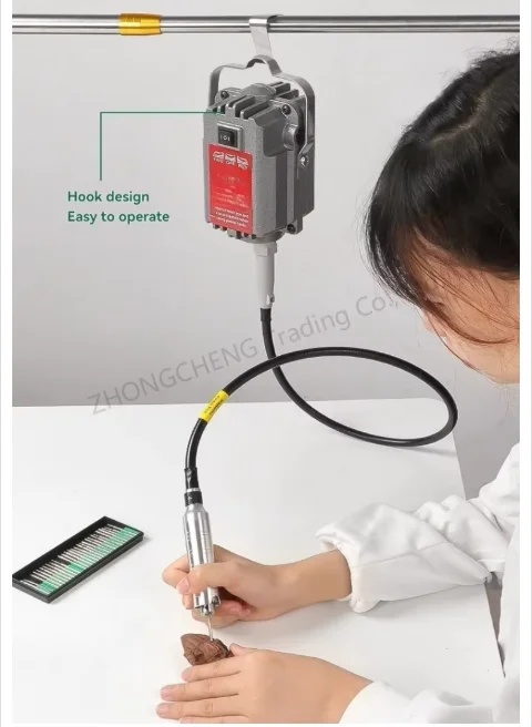 220v High Power Polisher Hanging Mill Carving Machine Jade Metal Grinding Polishing Wood Carving