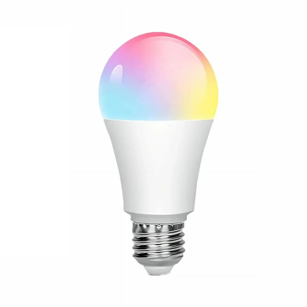 Smart WiFi RGB Lâmpada LED, Regulável, Lâmpada Mágica, Controle de Voz, Funciona com Alexa, Google Home, APP Cozylife, 15W