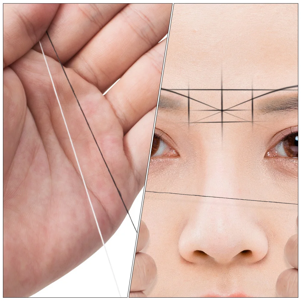 

2Pcs Eyebrow Auxiliary Ruler Fast Precise Filling and Outlining for Beginners and Professionals Reduce Asymmetry