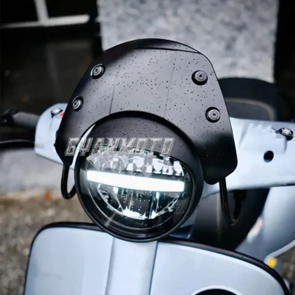 GTS300 Windscreen Windshield Wind Shield Screen Protector Headlight Cover New For Vespa GTS 300 Super 2018 2019 2020 2021 2022