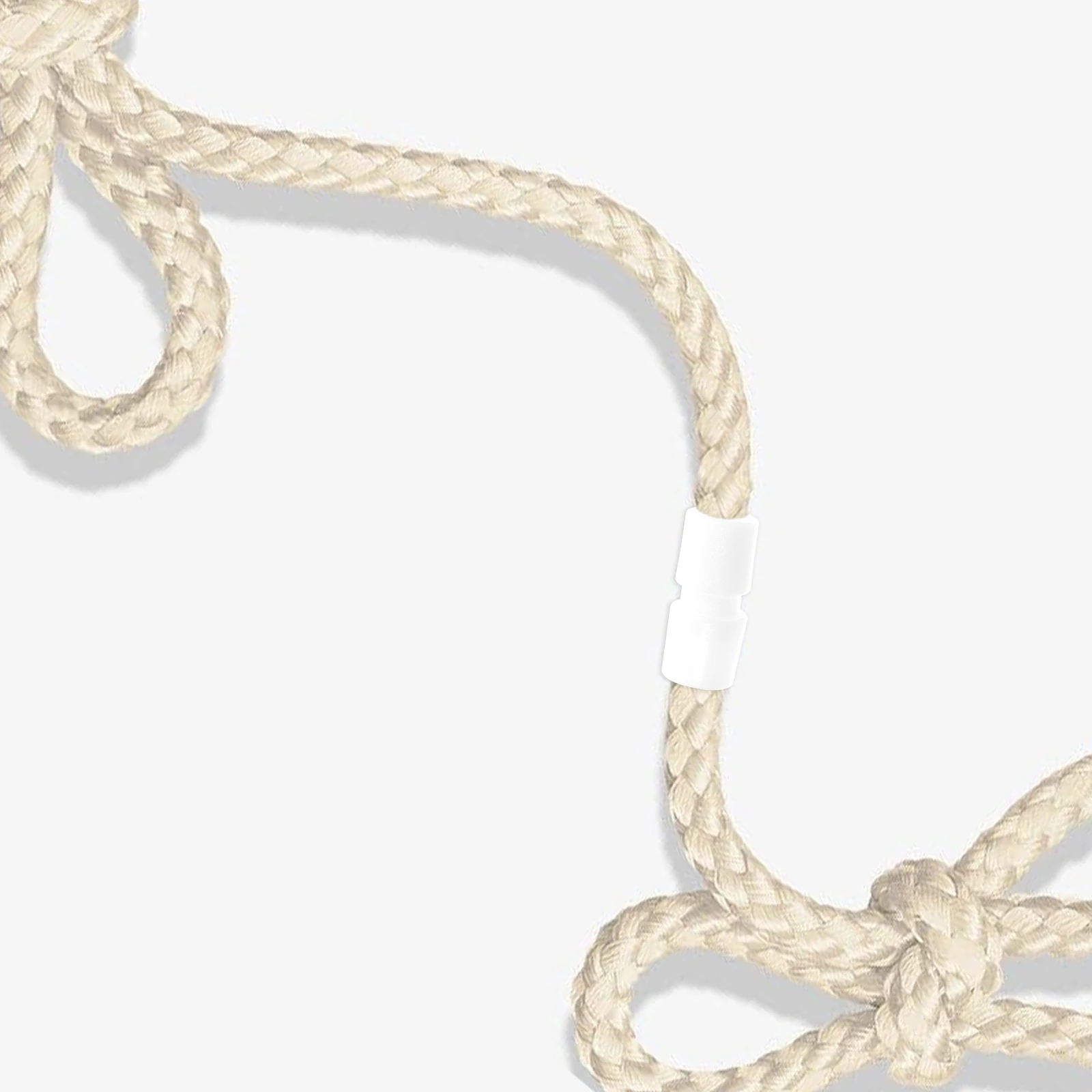 

50 Pcs Breakaway Clasp Plastic Cord Buckle Lanyards DIY Connectors Safety Barrel Rope Accessories Jewelry Making