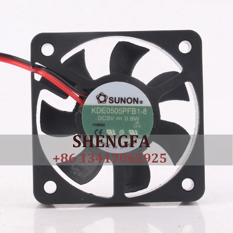 

SUNON KDE0505PFB1-8 чехол охлаждающий вентилятор DC5V 0,9 Вт 50x50x10 см 5 см 5010 2-проводная промышленная вентиляция Центробежная бесщеточная