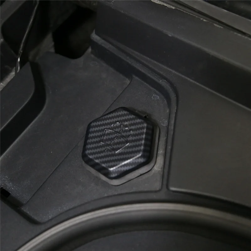 

Ac29-2024-2025 For Tesla Cybertruck Wiper Water Tank Cover Trim Carbon Fiber Matte Truck Accessories