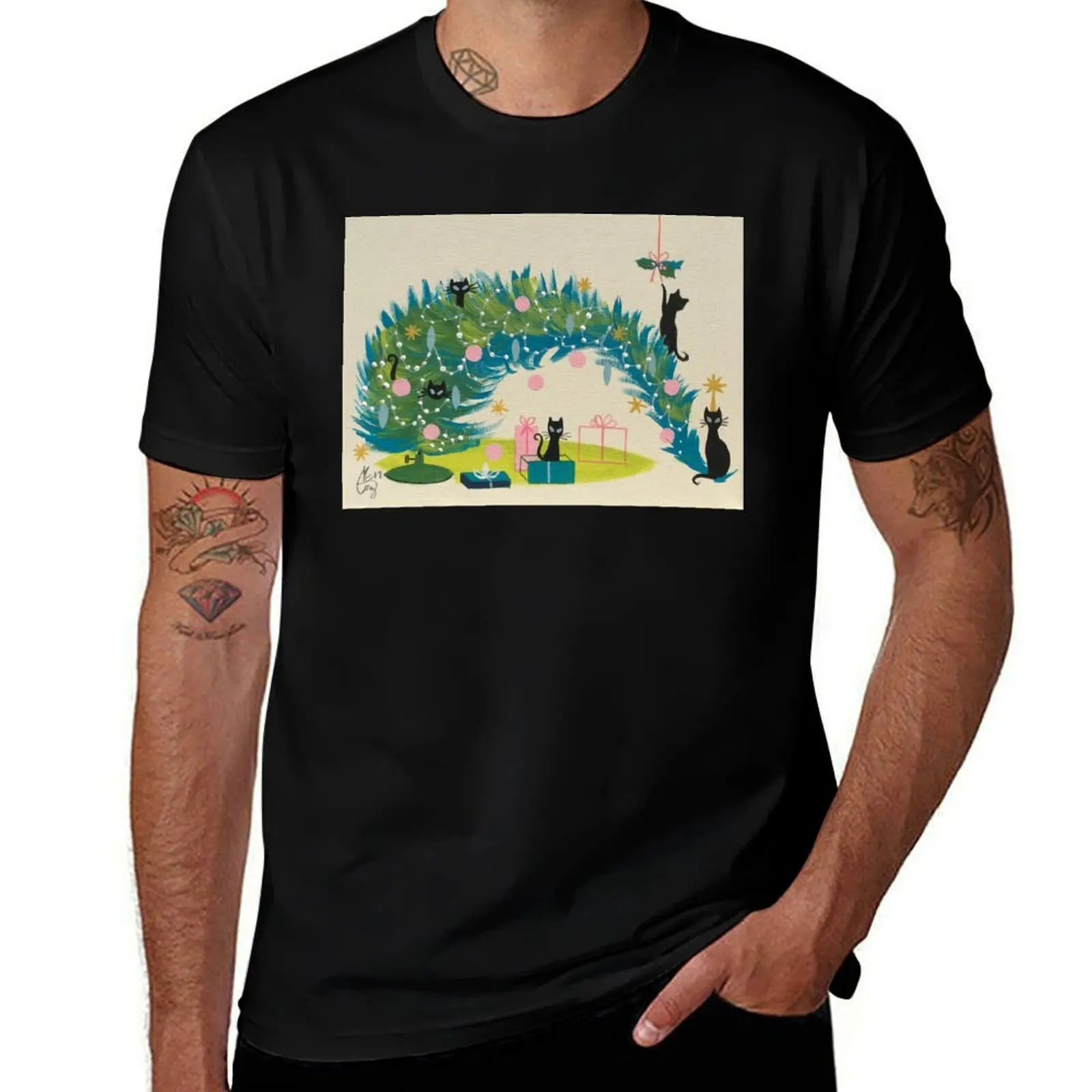 Holiday Catnip Fiasco T-Shirt t shirts with prints T-Shirt