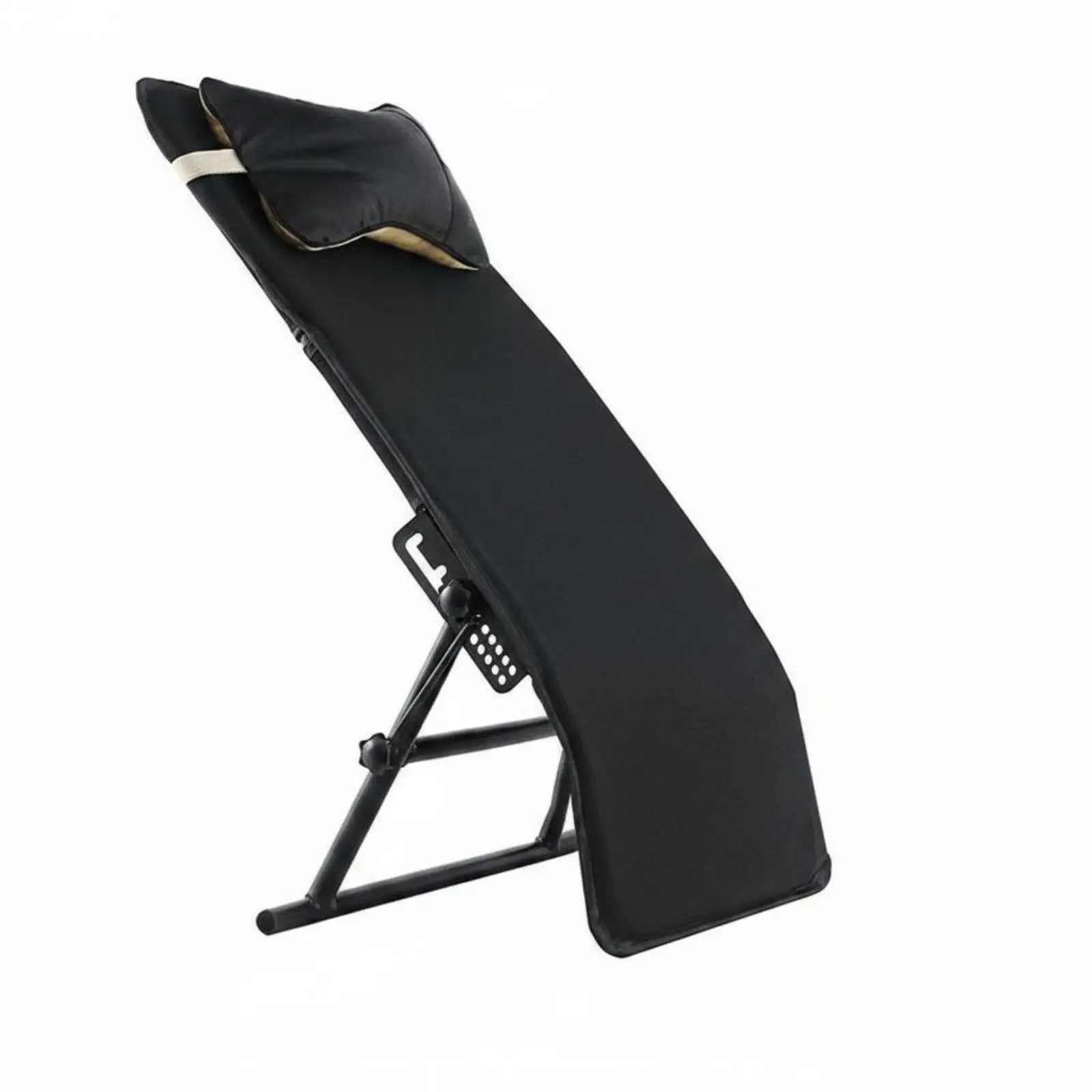 Folding Backrest Cushion Foldable Design Back Support Portable Motorbike Rest