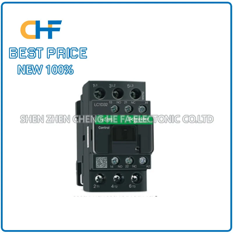 LC1D32F7C 32A AC110V Schneider three pole AC contactor brand new original stock